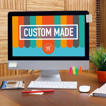Custom built website for online shopping businesses