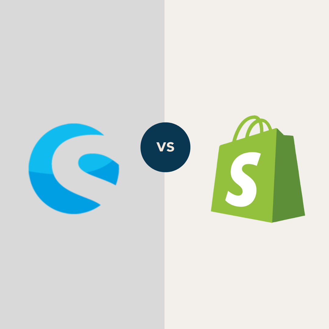 shopware vs shopify logos