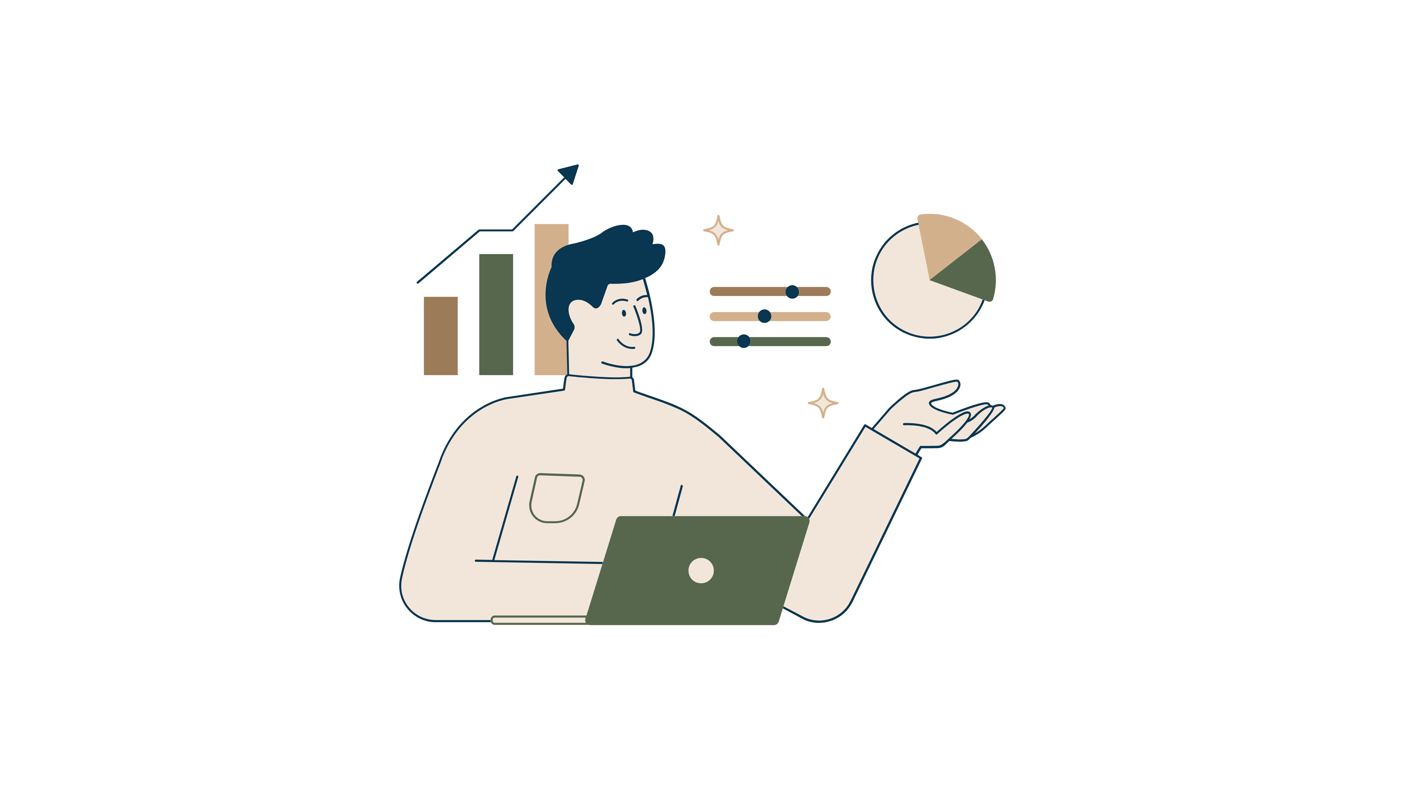 Green and White Simple Illustrative Data Analytics Presentation (1)