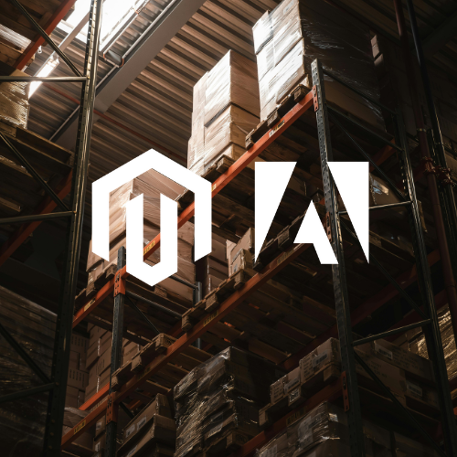 Magento and adobe logo