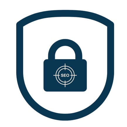 Shield lock with seo target